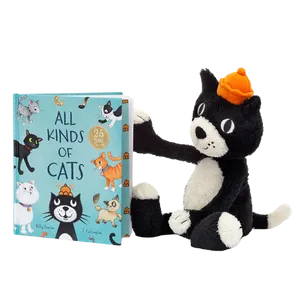 All Kinds of Cats Book and Jellycat Jack Medium