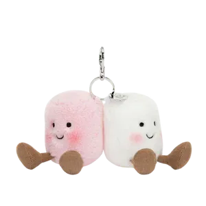 Amuseables Pair of Marshmallows Bag Charm