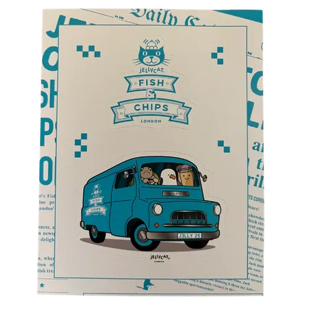 Fish & Chips TukTuk Stickers