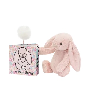 If I Were a Bunny Book and Bashful Blush Bunny Medium